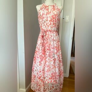 NWT DKNY Floral maxi dress